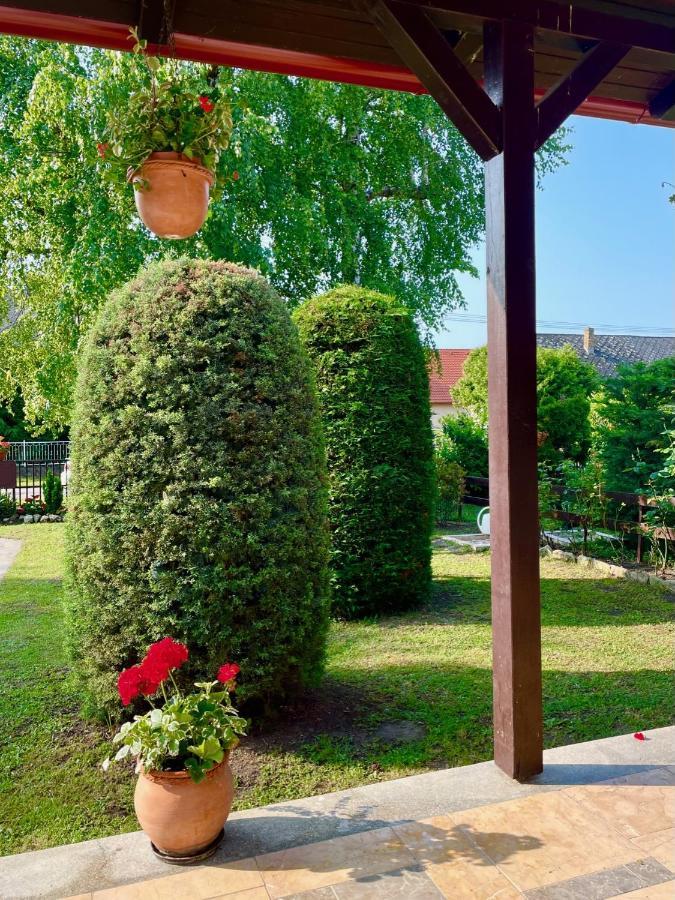 فيلا Rozsa Nyaralohaz Balatonboglár المظهر الخارجي الصورة