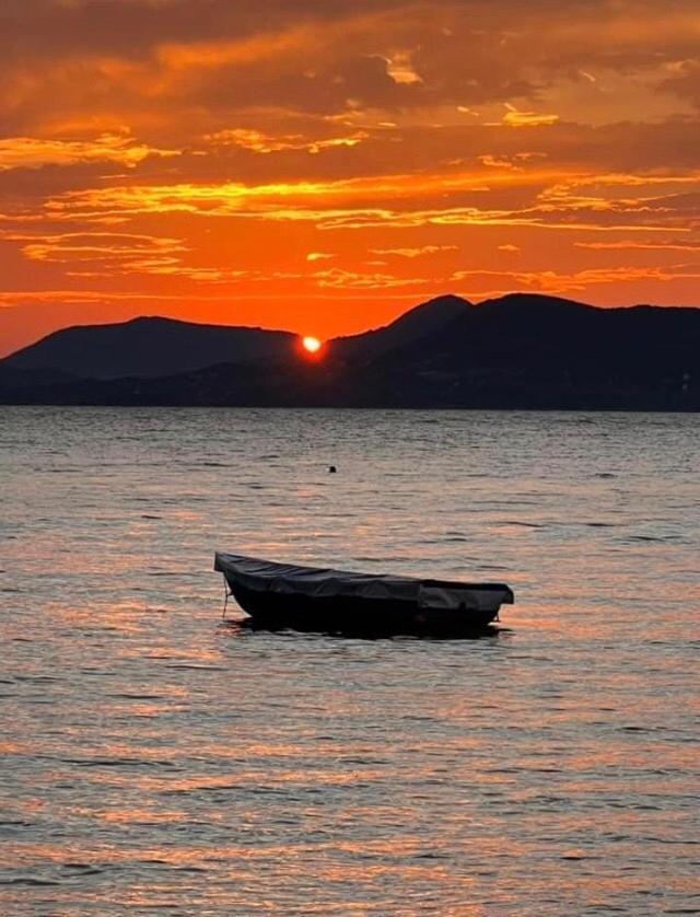 فيلا Rozsa Nyaralohaz Balatonboglár المظهر الخارجي الصورة